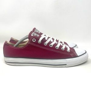 Converse Chuck Taylor All Star Sneaker Maroon Mens 10